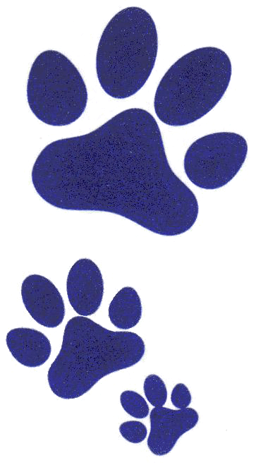 Best Paw Forward - Dog Paw (363x659)