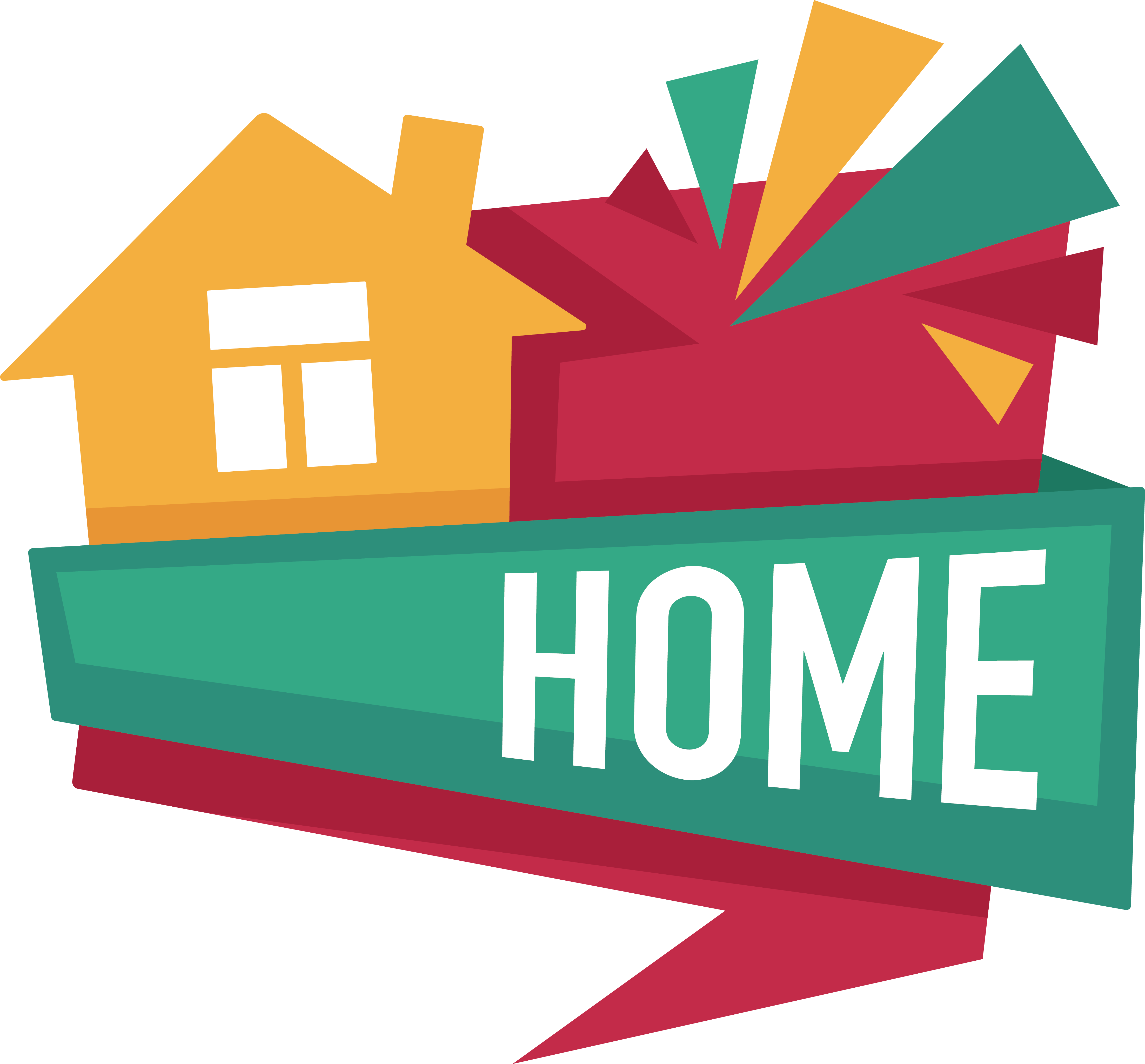Real Estate Logo Property House - House (4409x4097)
