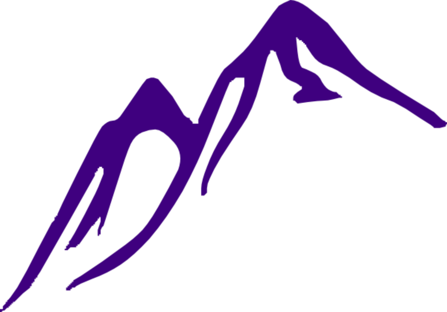 Summit Clipart - Mountain Top Clip Art (1480x1034)