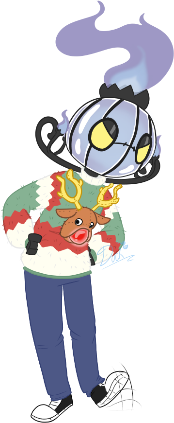 Ugly Sweater By Duckxduck - Cartoon (409x891)