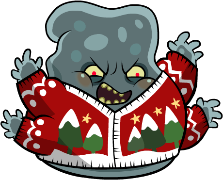 Ugly Sweater Brigade Event - Illustration (531x505)