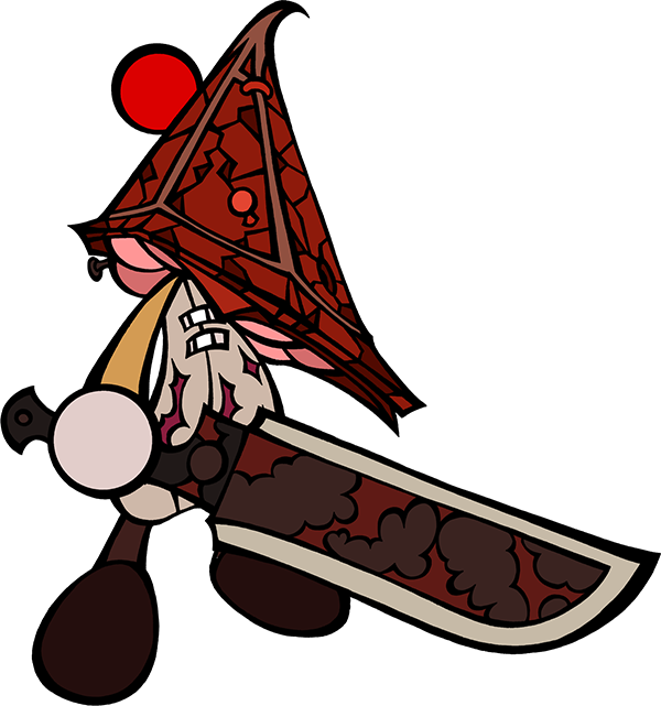 Pyram#0 - Bomberman R Pyramid Head (600x641)
