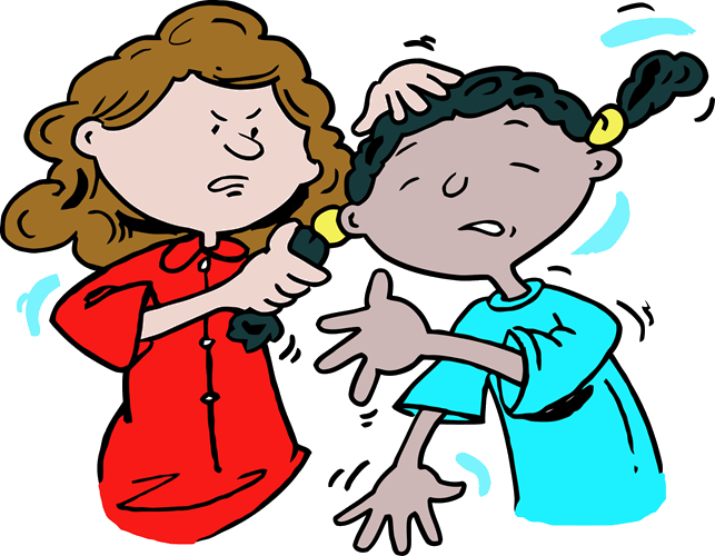 This Is Good Habit - Hitting Clipart (643x500)