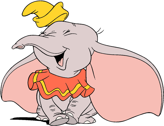 Circus Timothy Q - Dumbo Clipart Png (600x454)