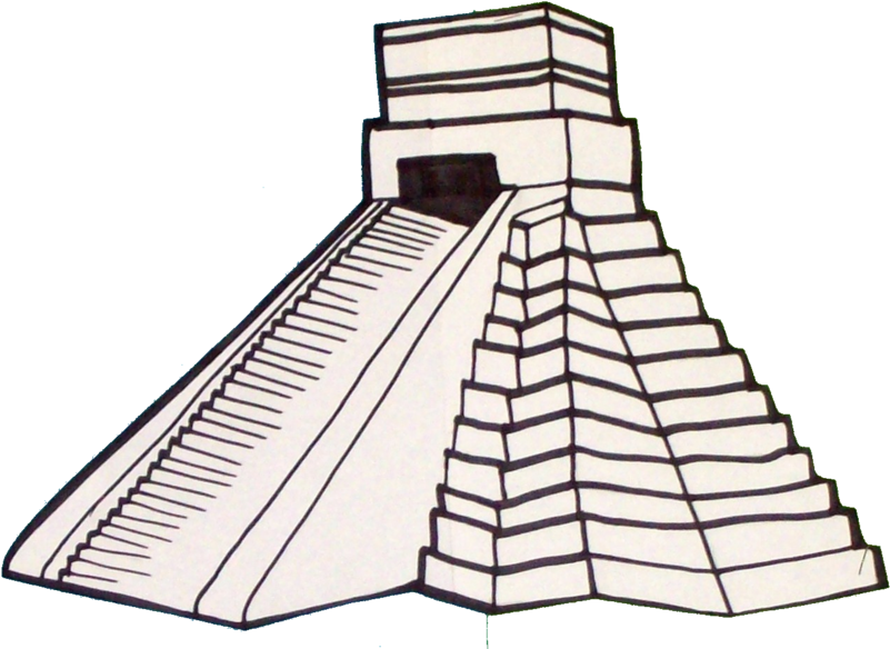 Step Pyramid By Destiny-carter - Wood (900x659)