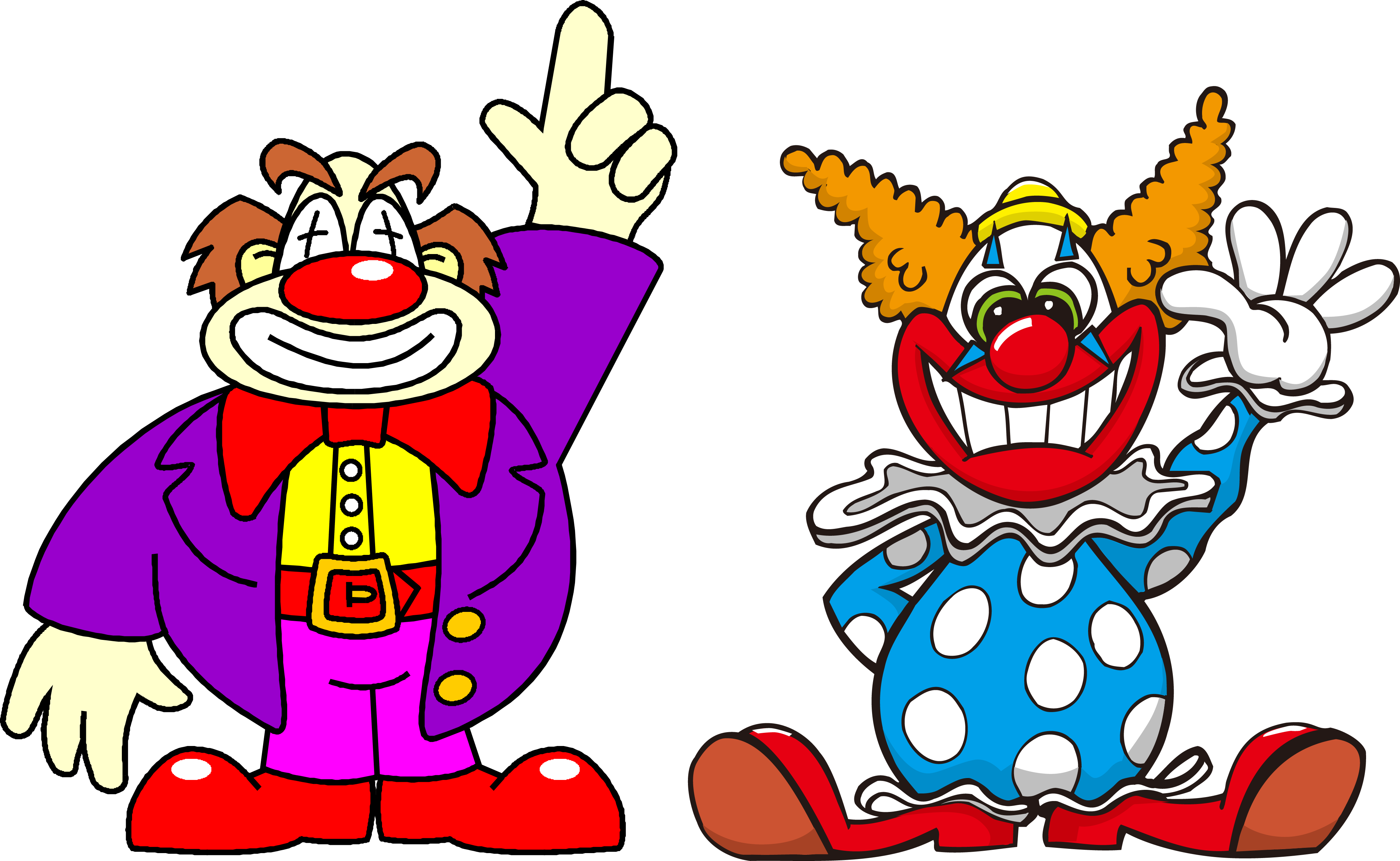 Performance Clown Cartoon Juggling Circus - Clowns Animated (4251x2613)