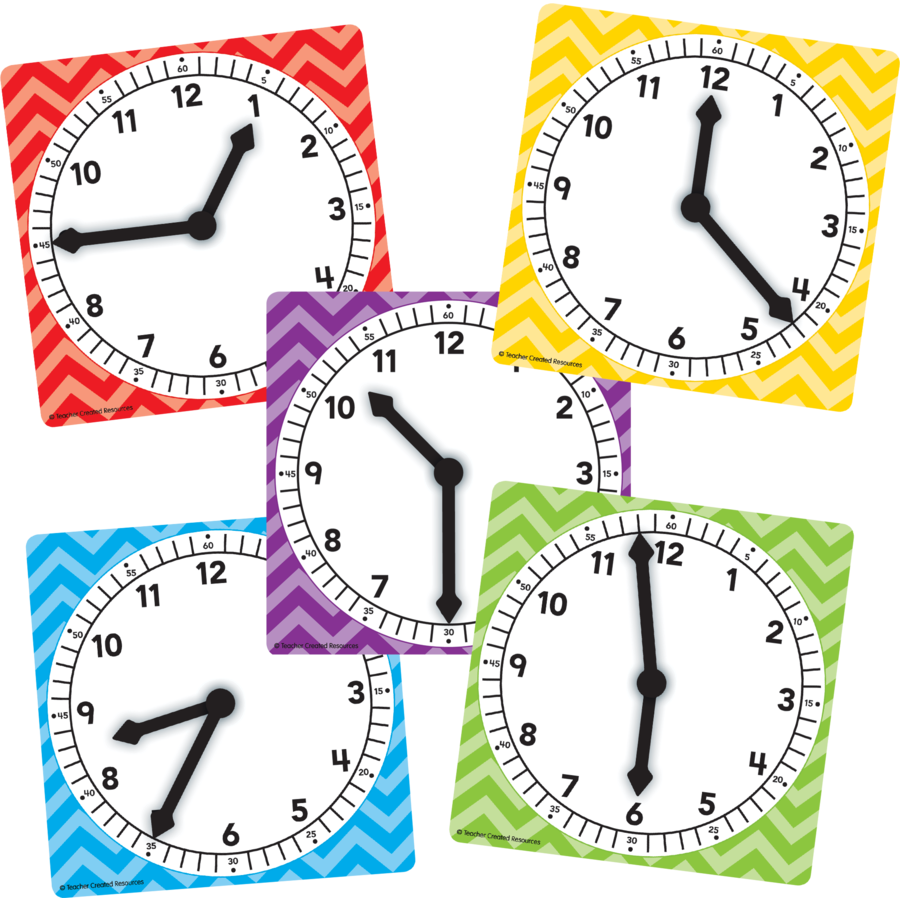 Tcr20640 Clocks Set Image - Teacher Created Resources Tcr20710 Magnetic Foam Geared (900x900)