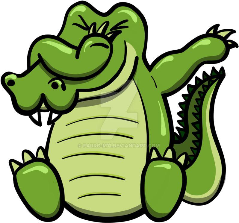 Dabbing Animals Gator By Farro-m11 - Animals Dabbing (816x979)