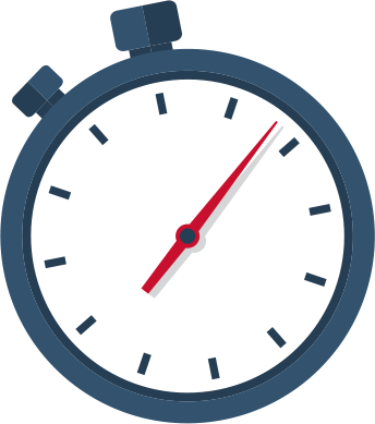 Duration Of Service Provision - Red Stop Watch Icon Transparent (344x389)