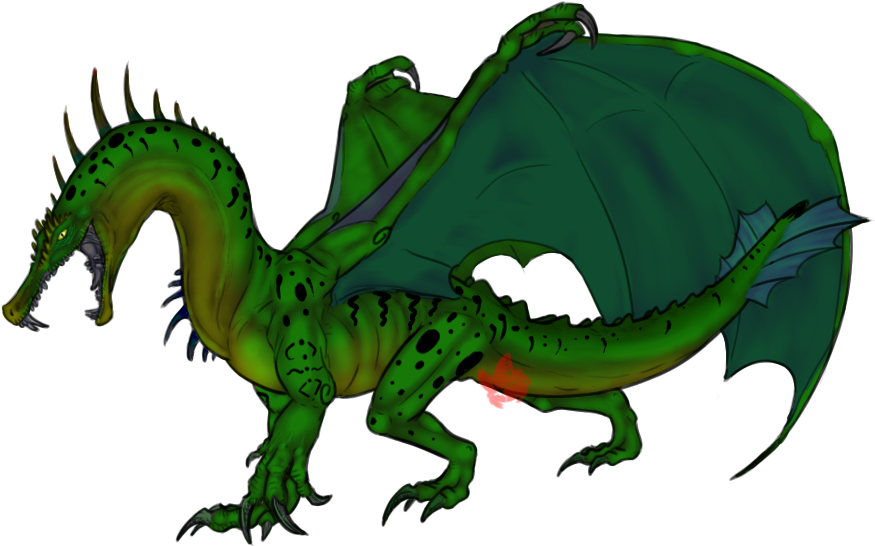 Gator Dragon By Gigimon666 - Animal Figure (900x600)
