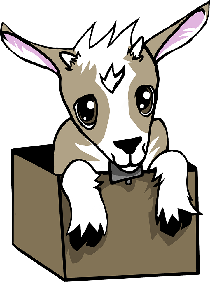 Goat In A Box By O1dpain1ess - Goat In A Box By O1dpain1ess (720x967)