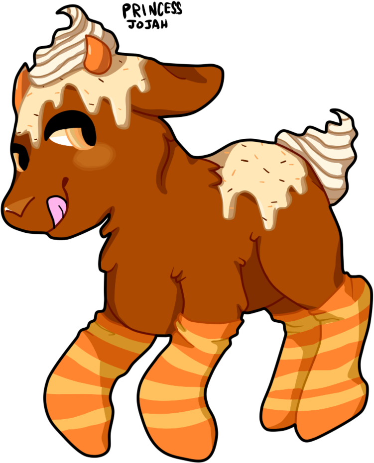 Pumpkin Spice Goat By Wastedfeelings Pumpkin Spice - Cartoon (1024x983)