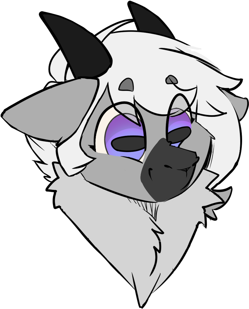 Mundante, Bovine, Bust, Fluffy, Goat, Goat Eyes, Gray, - Cartoon (927x1089)