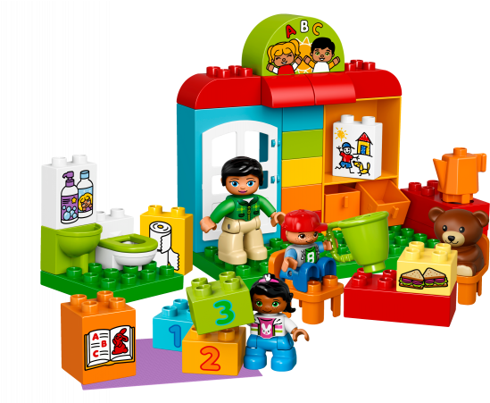 10833 Lego® Duplo® Nursery School - Lego 10833 Duplo Town Preschool (600x600)