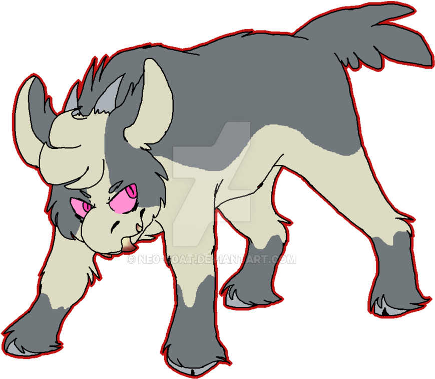 Buff Goat By N3bby Buff Goat By N3bby - Dog Catches Something (1024x819)