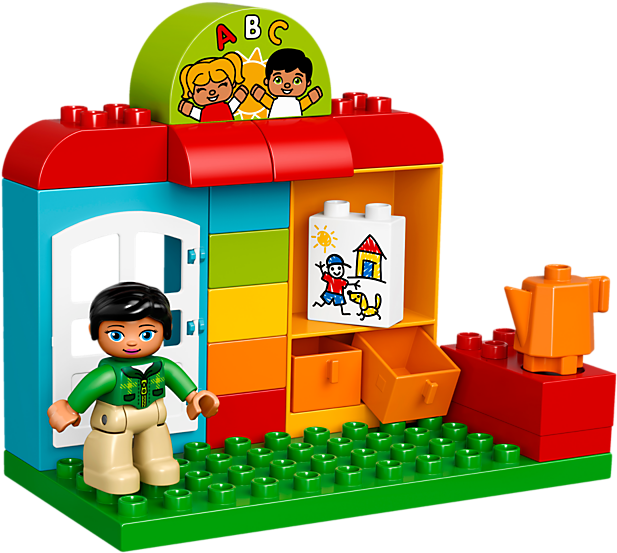 Nursery School - Lego 10833 Duplo Town Preschool (800x600)