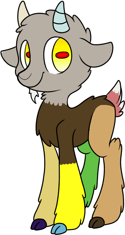 Discord Goat By Dorito-gamer - Cartoon (481x815)