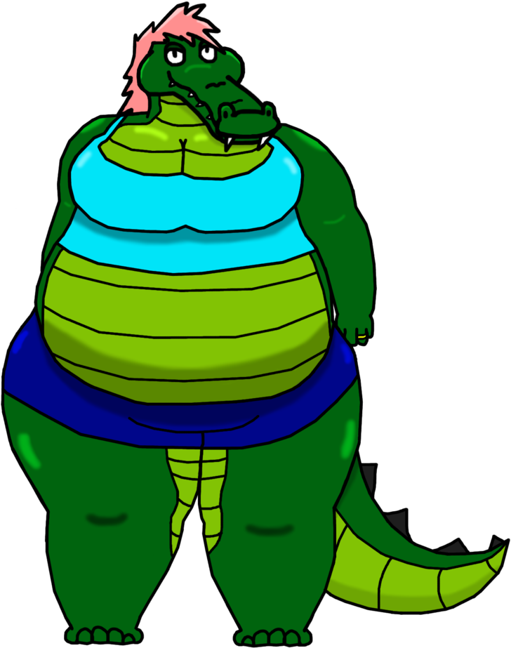 Cajun Gator By Frank-raccoon - Animated Gators (797x1003)