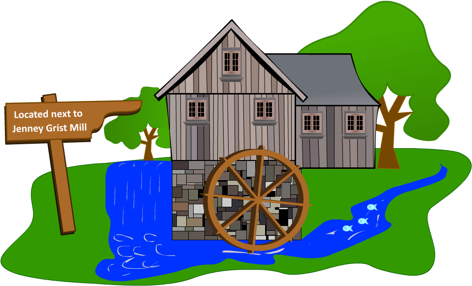 Next Door To Jenney Grist Mill - Massachusetts (971x619)