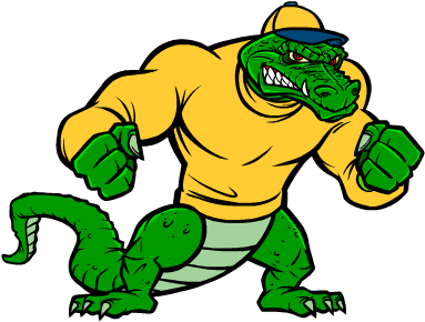Gator Stickers Messages Sticker-2 - Sticker (408x408)