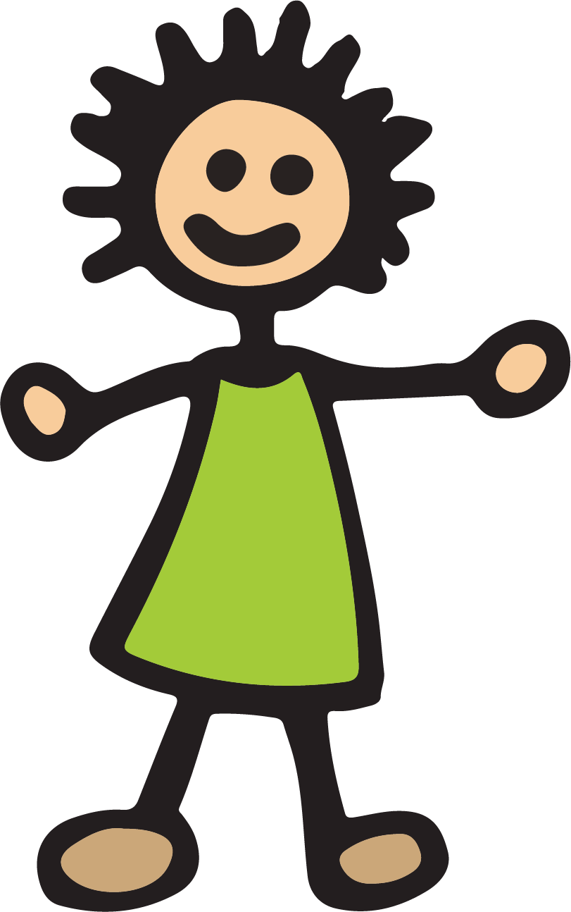 Kids In A Line Clipart (811x1294)
