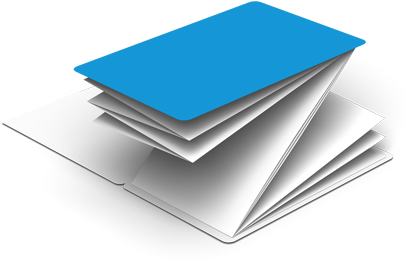 A Closing Mechanism The Z Wrap Has A Wrap Around Cover, - Z Fold Business Card (505x316)