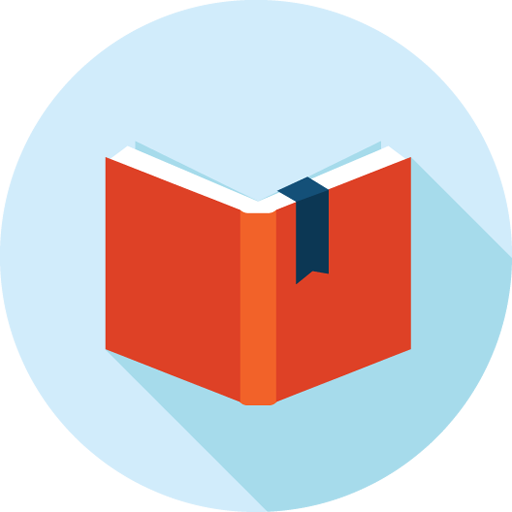 Computer Books - Flat Design Book Icon (512x512)