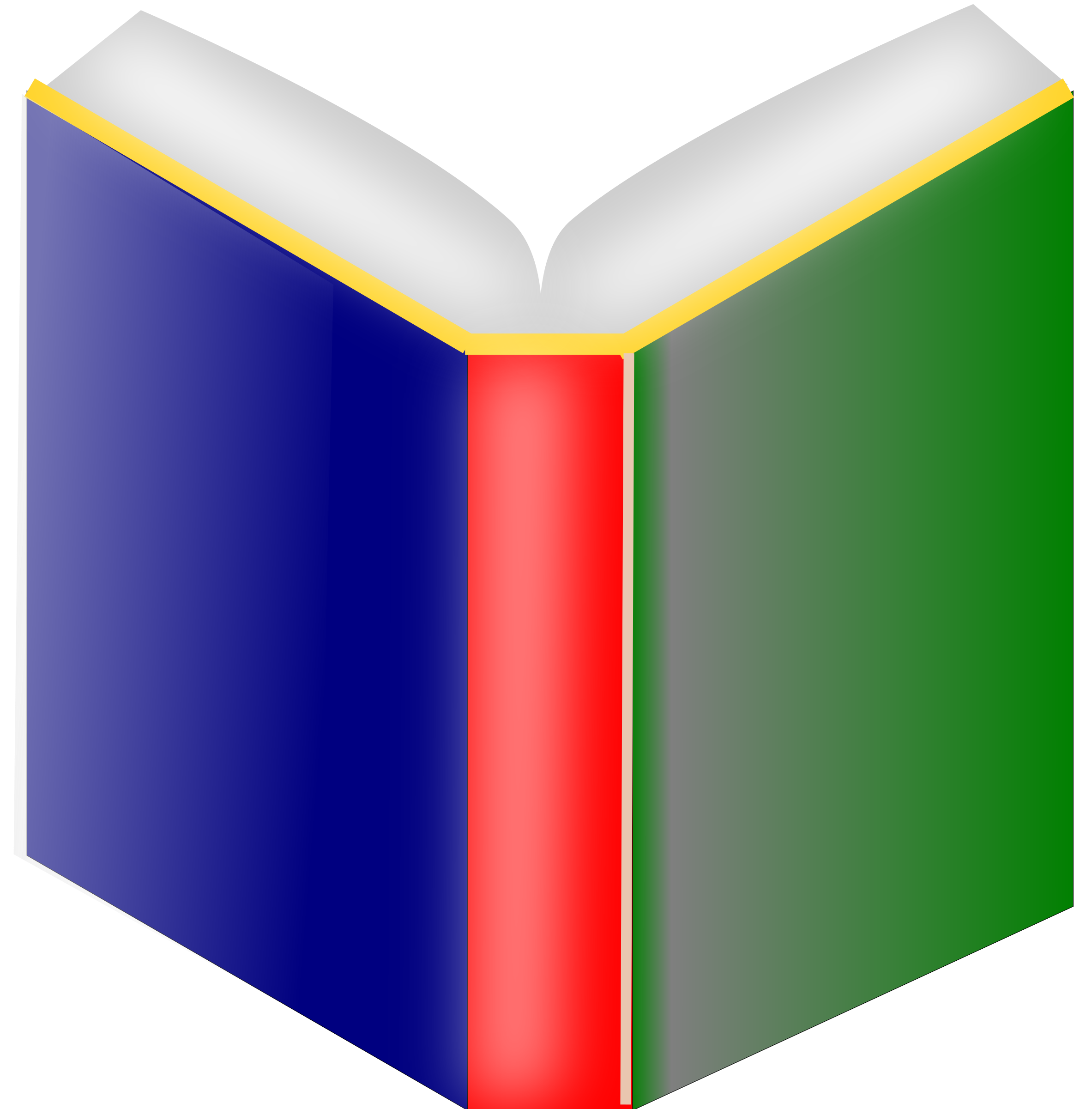 Book With New Fade - Clip Art (2402x2400)