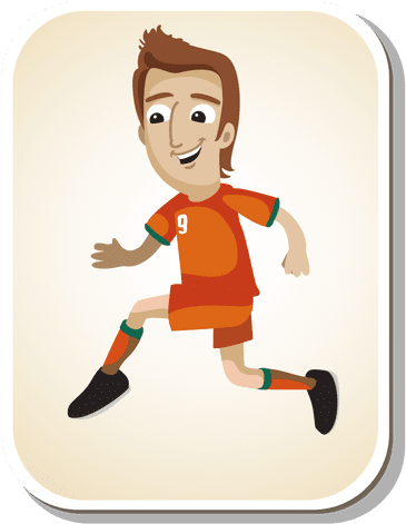 Ivory Coast Football Player Cartoon Transparent Png - Jugadores De Futbol Animafos (512x512)