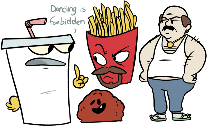 Been Watching Too Much Of Aqua Teen Hunger Force - Aqua Teen Hunger Force (759x468)