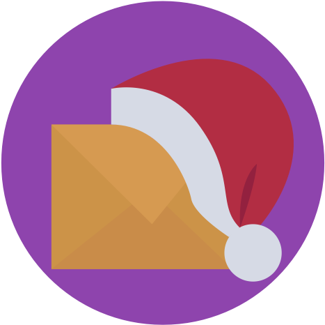 Christmas Mail - Christmas Letter Icon (512x512)