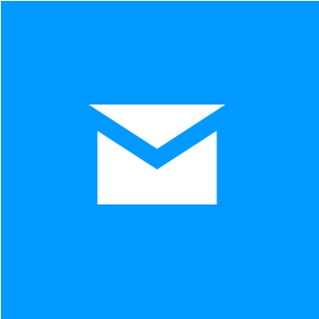 Aol Login Mail Icon - Majorelle Blue (542x542)