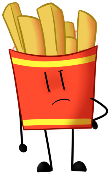 Transparent Fries - - Transparent Fries - (500x652)