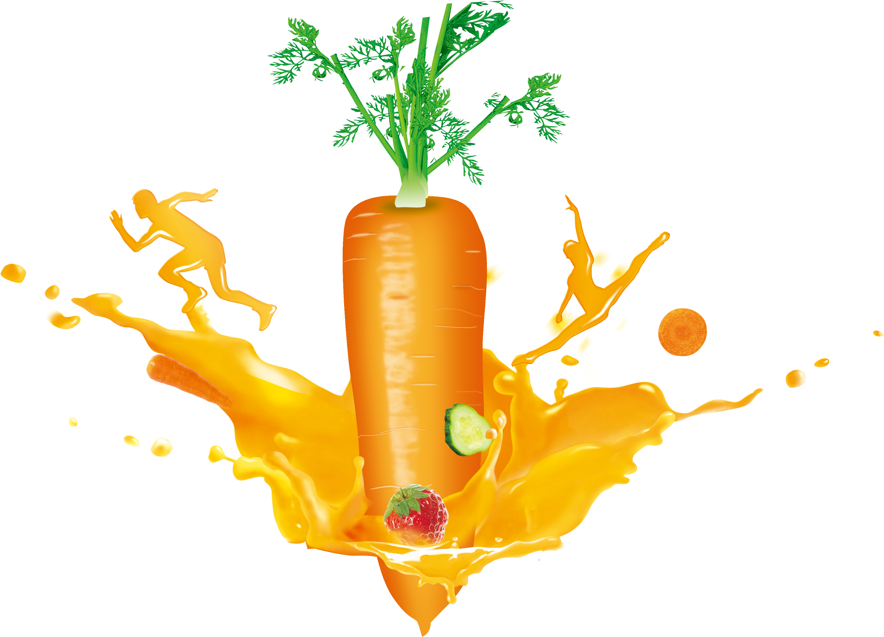 Carrot Juice Vegetable - Carrot Juice Png (3064x3032)