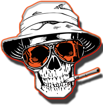 Fear And Loathing In Las Vegas Necklace Circle Charm (354x354)