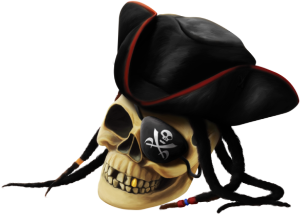 Tube Halloween - Skull (600x450)