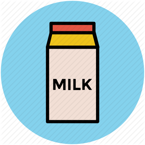 Milk Carton Clipart Milk Packet - Carton (512x512)