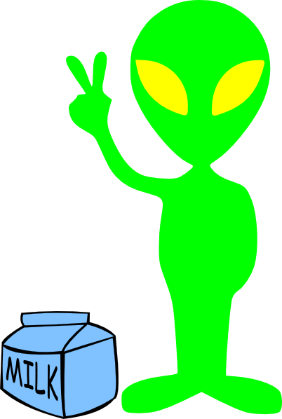 Alien Clip Art (402x598)