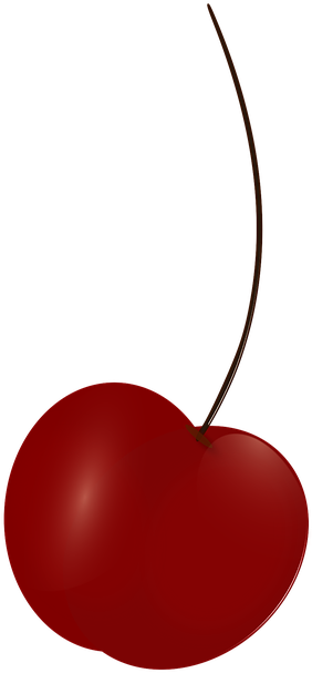 Cherry Png 28, Buy Clip Art - Heart (381x720)