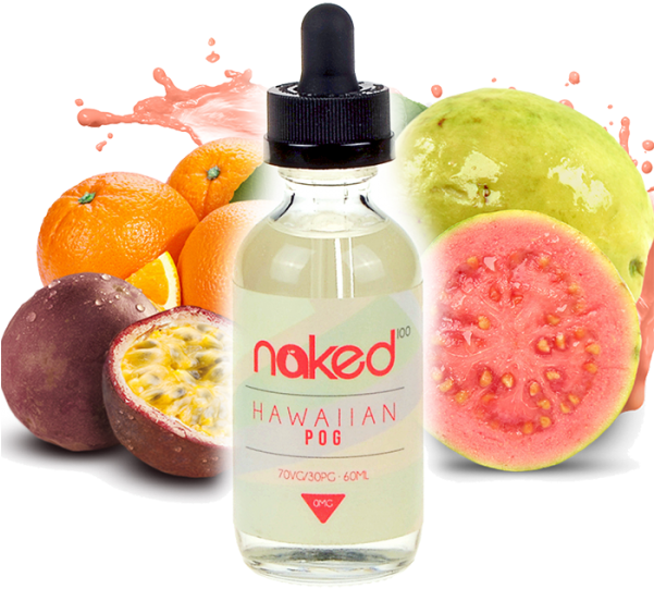 Hawaiian Pog Vape Juice Naked - Naked 100 Hawaiian Pog (600x600)