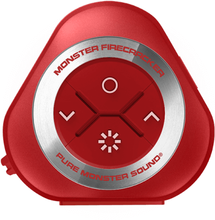 Monster Superstar Firecracker High Definition Bluetooth - Wireless Speaker (600x600)