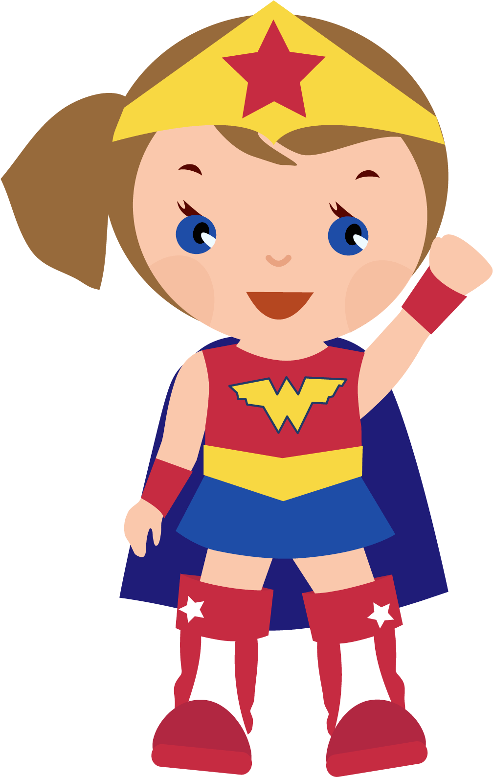 Superhero Mom Clipart 5 By Omar - My Super Hero Cartoon (1066x1608)