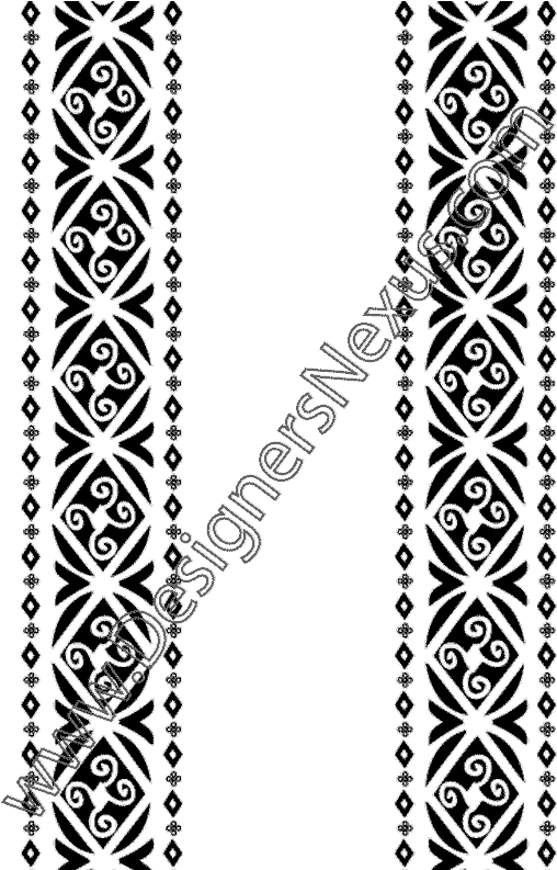 Border Lace Clipart 6 By Philip - Border Design Ornaments (612x792)