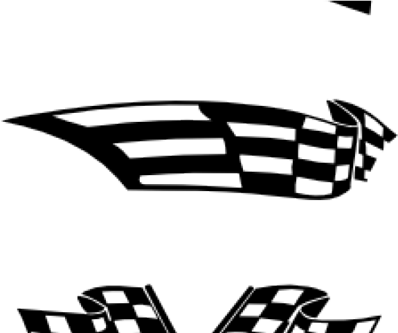 Racing Clipart Bendera - Checkered Flag, Race, Racing, Motorsports Queen Du (640x480)