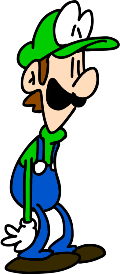 Don't Forget Luigi By Superzachbros123 - Luigi (894x894)