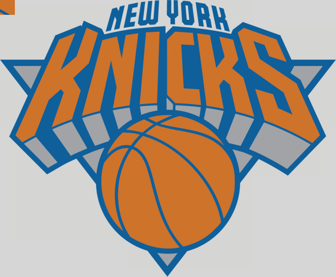 New York Knicks New York Knicks Clipart - New York Knicks Logo Gif (678x559)
