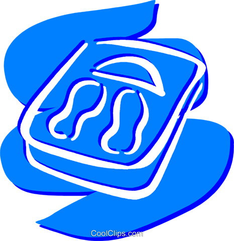 Bathroom Weight Scales Royalty Free Vector Clip Art - Bathroom Weight Scales Royalty Free Vector Clip Art (466x480)