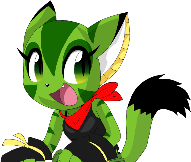 Carol The Wildcat By Seanklaskyn64 - Cartoon (1024x576)
