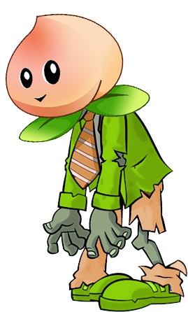 Heavenly Peach Zombie By Deluxehorse - Plants Vs Zombies 2 Springening (500x460)