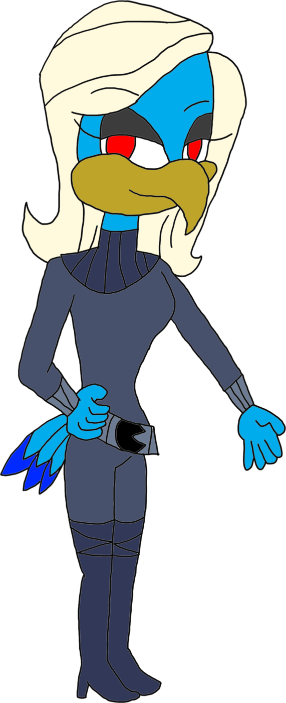 Rebecca As Agent K By Ricol-wildcat - Cartoon (571x1400)